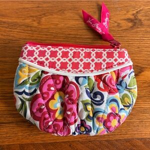 NWOT VERA BRADLEY Colorful Quilted Cosmetic/Coin Bag
